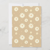 Indiaas Baby shower Godh Bharai Hindu Kaart (Achterkant)