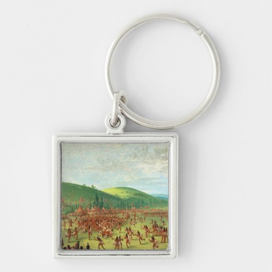 Indiaas balspel sleutelhanger (Voorkant)