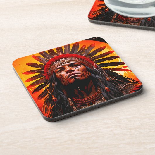 Indiaas Bier Onderzetter (Linkerzijde)