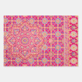  Indiaas borduurpatroon Inpakpapier Vel (Voorkant)