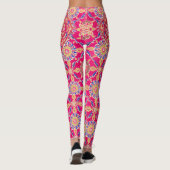  Indiaas borduurpatroon Leggings (Achterkant)