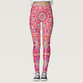 Indiaas borduurpatroon Leggings