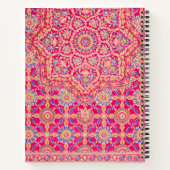 Indiaas borduurpatroon Notitieboek (Achterkant)