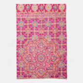  Indiaas borduurpatroon Theedoek (Verticaal)