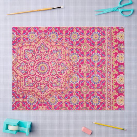  Indiaas borduurpatroon Tissuepapier (Craft)