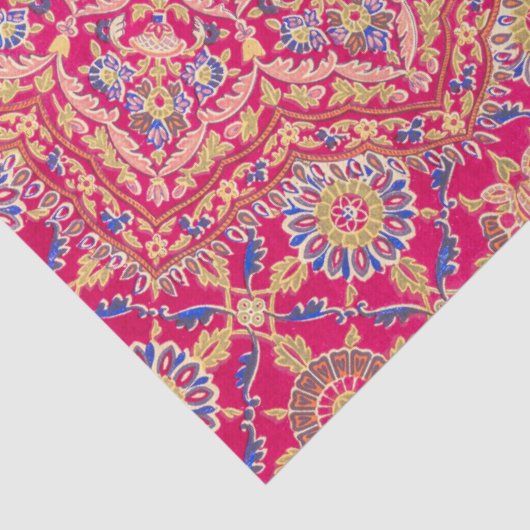 Indiaas borduurpatroon Tissuepapier (Detail)