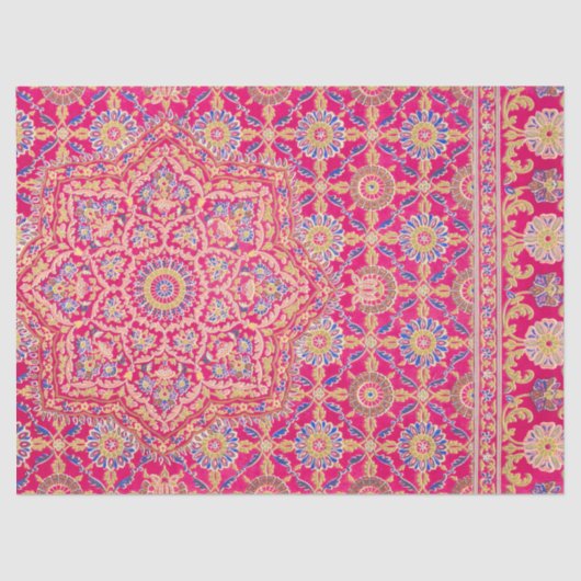  Indiaas borduurpatroon Tissuepapier (Voorkant)