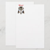 Indiaas Briefpapier (Voorkant / Achterkant)