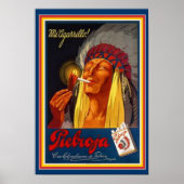  Indiaas Chief Cigarette Ad Poster 13 x 19 (Voorkant)