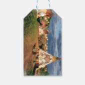 Indiaas dorp cadeaulabel (Voorkant)