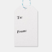 Indiaas dorp cadeaulabel (Achterkant)