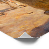 Indiaas dorp:  kunst poster (Hoek)