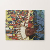 Indiaas dorp legpuzzel (Horizontaal)