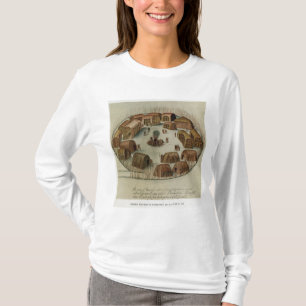 Indiaas dorp Pomeiooc T-shirt