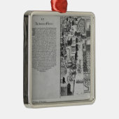 Indiaas dorp Secoton Metalen Ornament (Rechts)