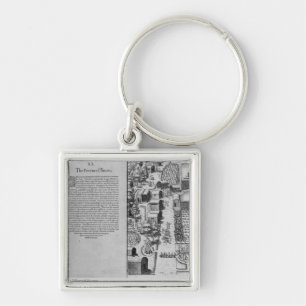 Indiaas dorp Secoton Sleutelhanger