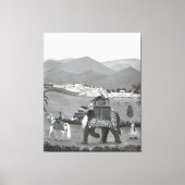 Indiaas erfgoed canvas kunst (Voorkant)