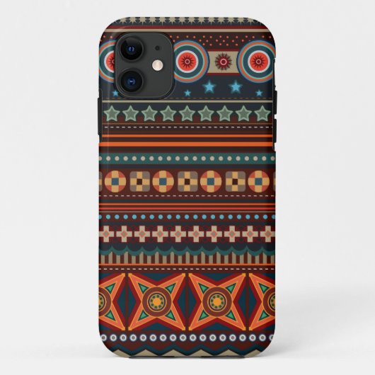 Indiaas etnisch patroon Case-Mate iPhone case (Achterkant)