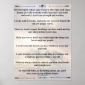 Indiaas gebed-1 poster (Voorkant)