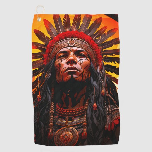 Indiaas Golfhanddoek (Voorkant)