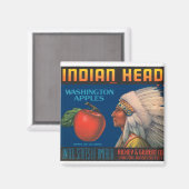 Indiaas hoofd magneet (Voorkant / Achterkant)