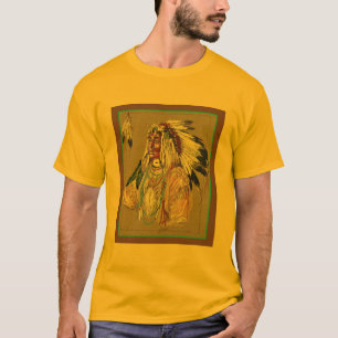 Indiaas hoofd t-shirt