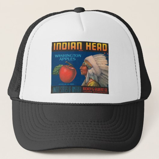 Indiaas hoofd trucker pet (Voorkant)