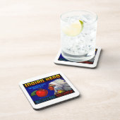 Indiaas hoofd Washington Appels Drankjes Onderzetter (Rechterzijde)