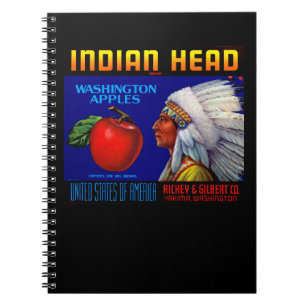 Indiaas hoofd Washington Appels Notitieboek