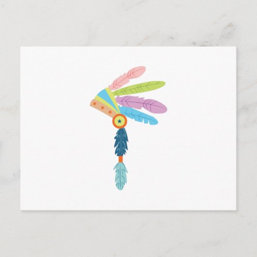 Indiaas hoofdartikel briefkaart (Voorkant)