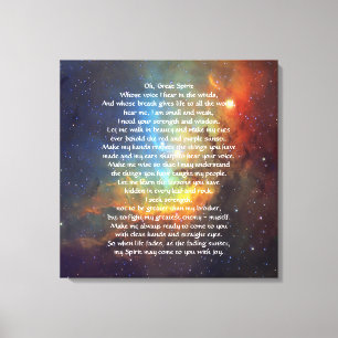 Indiaas hoofdgerecht canvas afdruk