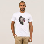 Indiaas hoofdshirt t-shirt (Voorkant volledig)