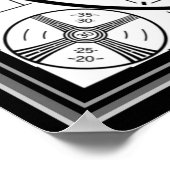 Indiaas hoofdtestpatroon 16 x 20 poster (Hoek)