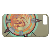 Indiaas hoofdtestpatroon Case-Mate iPhone case (Achterkant (Horizontaal))