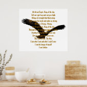 Indiaas Indiaas volkslied Poster (Keuken)