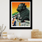 Indiaas jaarposter Bezoek India Poster (Keuken)