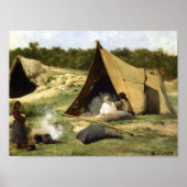 Indiaas kamp poster (Voorkant)