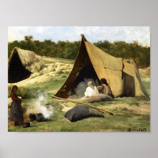 Indiaas kamp poster (Voorkant)