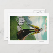 Indiaas kanaal met Figurehead in AlaskaState Briefkaart (Voorkant / Achterkant)