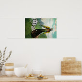 Indiaas kanaal met Figurehead in AlaskaState Poster (Keuken)