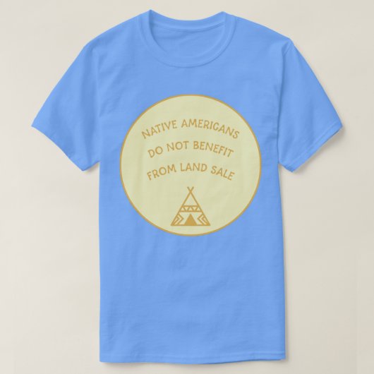 Indiaas Land Back T-shirt (Design voorkant)