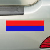 Indiaas legerregime van artillerie, Indiase vlag Bumpersticker (Op auto)