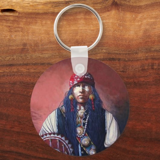 Indiaas Man Sleutelhanger (Voorkant)