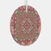 Indiaas medaillon, boho etnisch ornament (Voorkant Rechts)