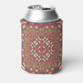 Indiaas medaillon, boho etnisch ornament blikjeskoeler (Blikje Achterkant)