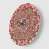 Indiaas medaillon, boho etnisch ornament grote klok (Hoek)