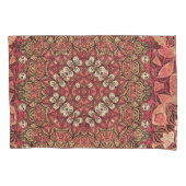 Indiaas medaillon, boho etnisch ornament kussensloop (Voorkant)