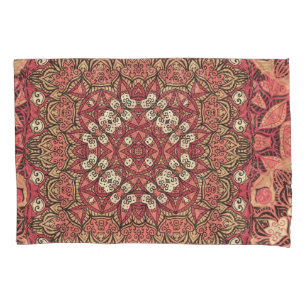 Indiaas medaillon, boho etnisch ornament kussensloop