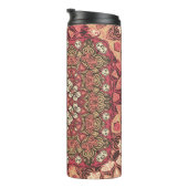 Indiaas medaillon, boho etnisch ornament thermosbeker (Geroteerd rechts)