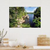 Indiaas meer in de Adirondacks. druk 08 103 Poster (Keuken)